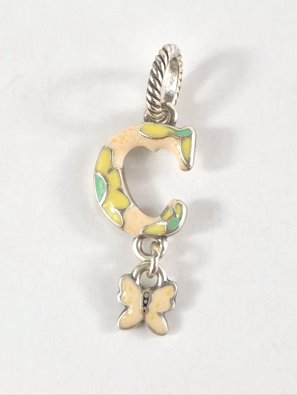 Brighton Letter C Enamel Charm